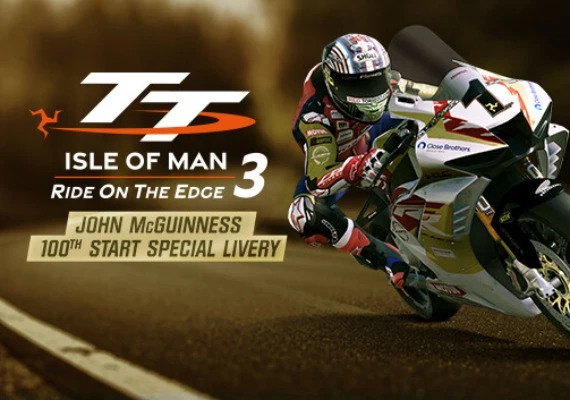 TT Isle Of Man: Ride on the Edge 3 - John McGuinness 100th Start Special Livery DLC EN Global
