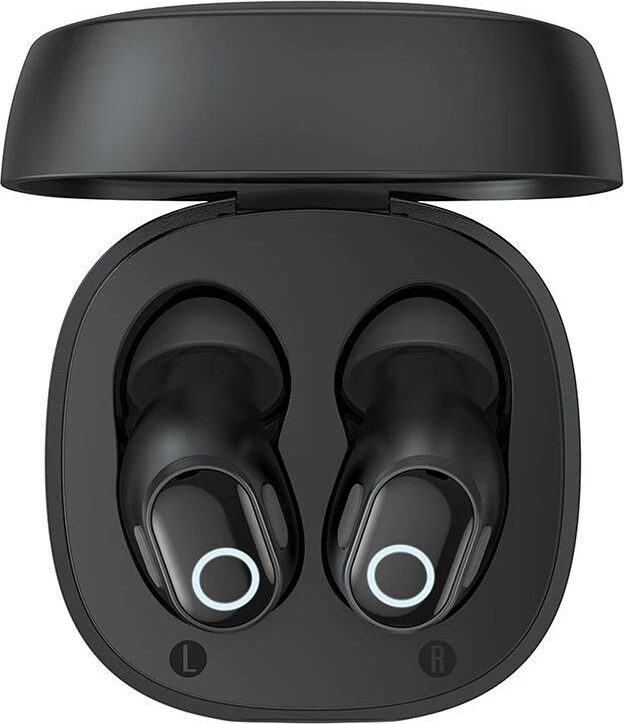 Kufje TWS Baseus Bowie WM02 OS, Bluetooth 5.3, me kuti karikimi, të zeza