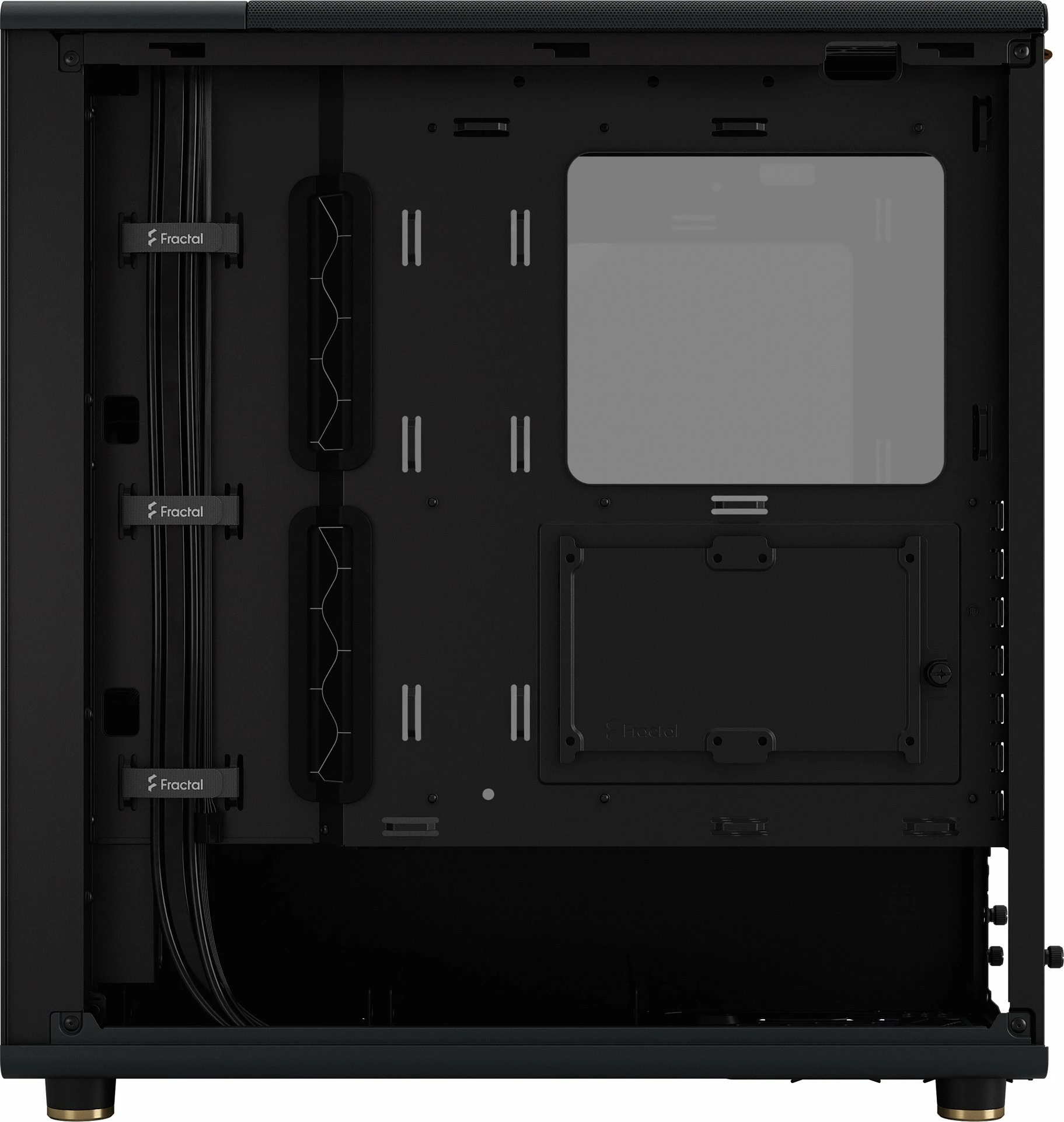 Kasë Fractal Design North FD-C-NOR1C-02 Midi Tower ATX/mATX/Mini-ITX, e zezë