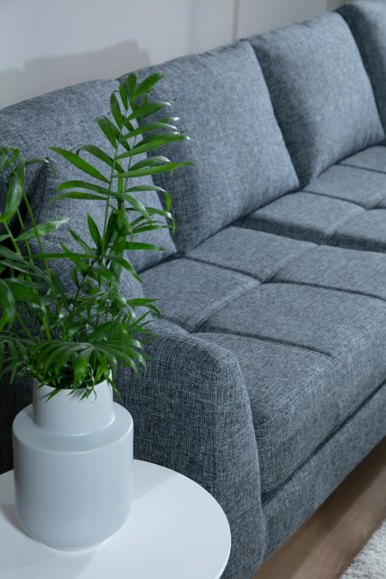 Këndare Atelier del Sofa, Tempo Corner Right (L3+3), ngjyrë gri e errët