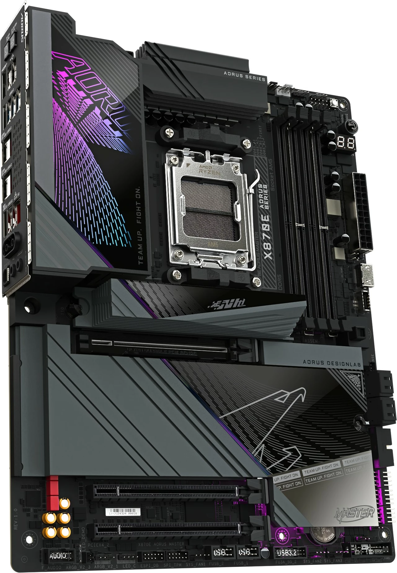 Pllakë amë Gigabyte X870E AORUS MASTER, Socket AM5, DDR5, Wi-Fi 7