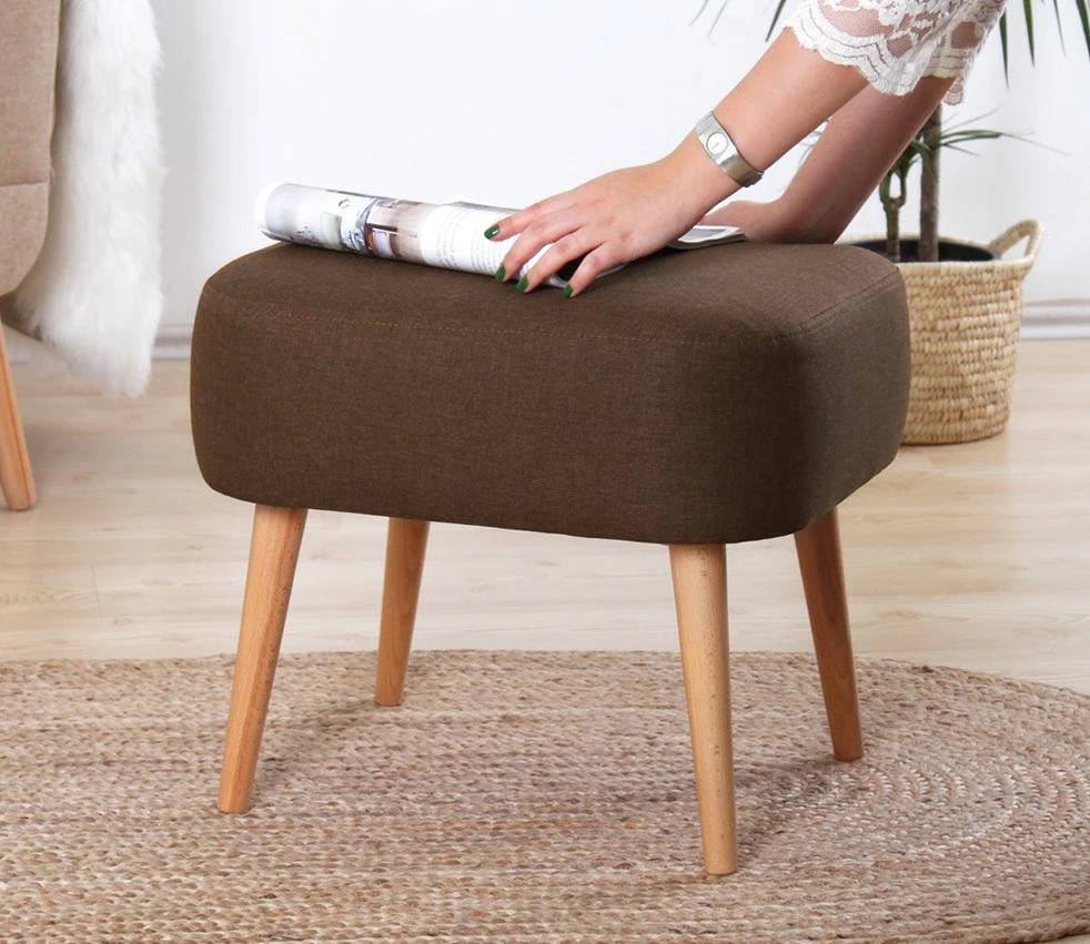 Puf Atelier del Sofa, Parrot, ngjyrë kafe
