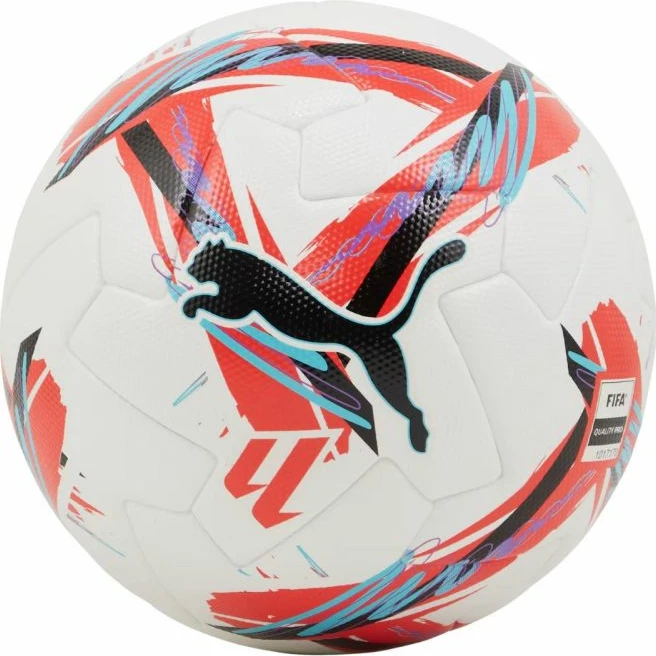 Top për futboll Puma, bardhë dhe kuqe