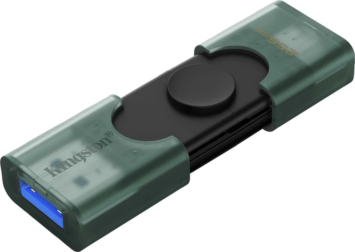 Pendrive Kingston DataTraveler Duo G2 256GB USB 3.2 USB-C gjelbër