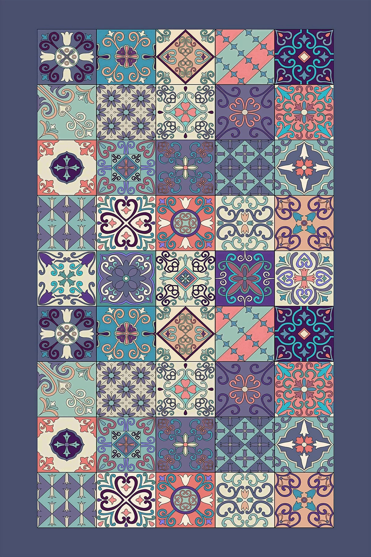 Qilim për korridor, shumëngjyrësh, Conceptum Hypnose CT-1159, 80x150cm