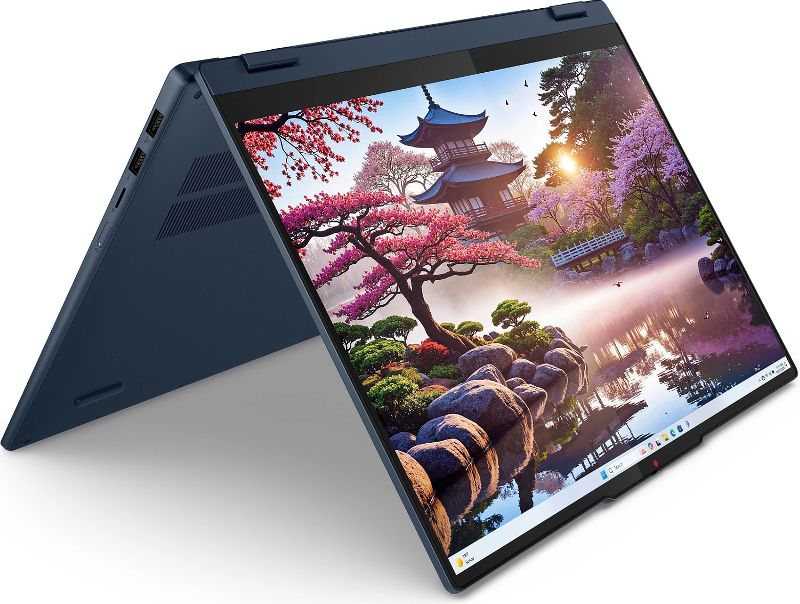 Kompjuter portativ 2-në-1 Lenovo IdeaPad 5, Ryzen AI 5 340, 16GB RAM, 512GB SSD, 16" WUXGA, Windows 11 Home, Cosmic Blue
