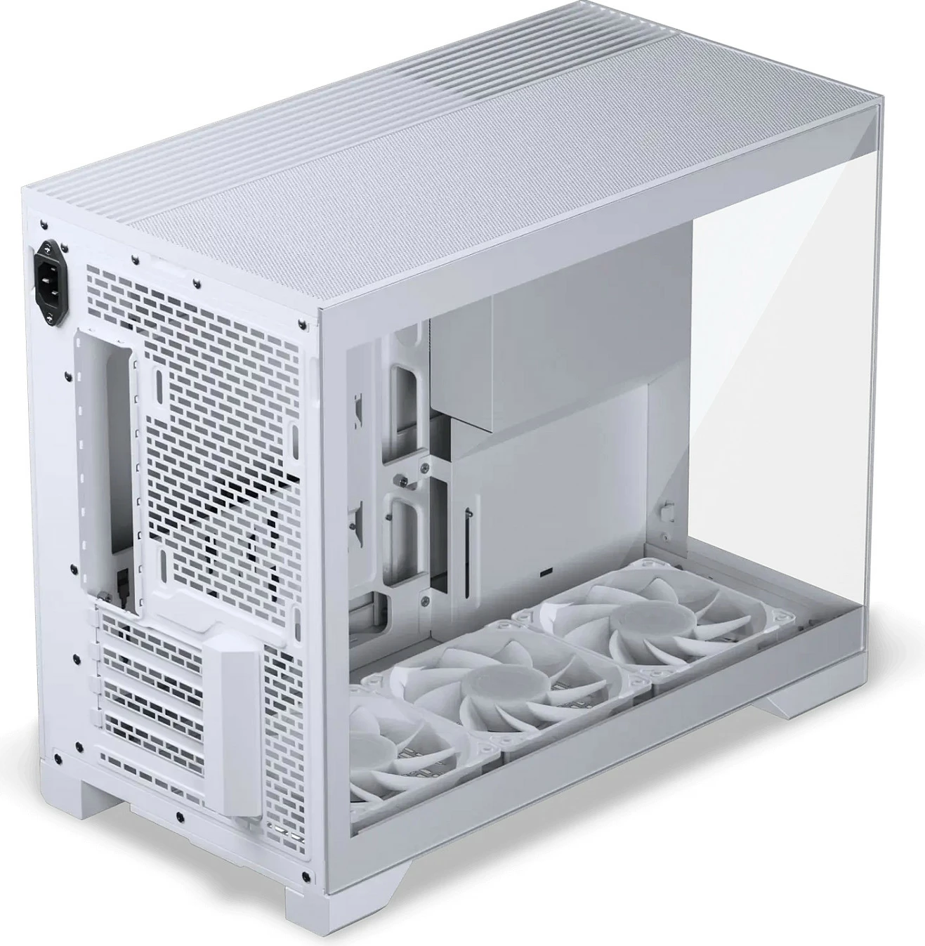 Kasë Phanteks XT V3, Mini Tower Micro ATX, panele xhami, e bardhë