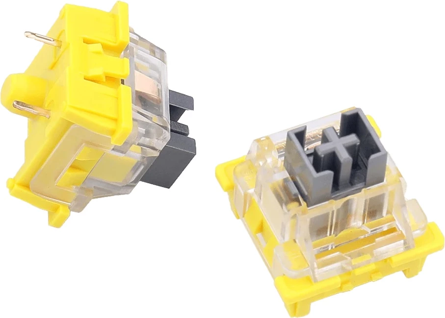 Switch mekanik Redragon Bullet-S A113, Silver Short Linear, 24 copë, me keycap puller + switch puller, Silver