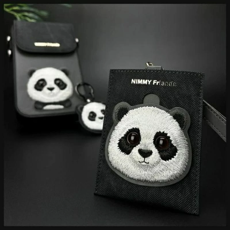 Portofol kartash Nimmy Big Eyed Pet 2.0, mace, i zi