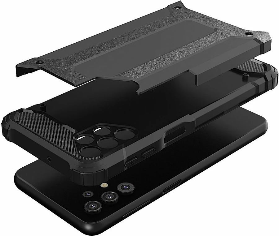 Mbështjellës Hurtel Hybrid Armor për Samsung Galaxy A32 5G, ari