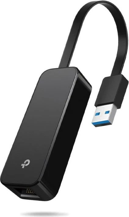 adapter rrjeti USB 3.0 në RJ45 Gigabit, TP-Link UE306, 1000 Mbps, Plug & Play, i zi