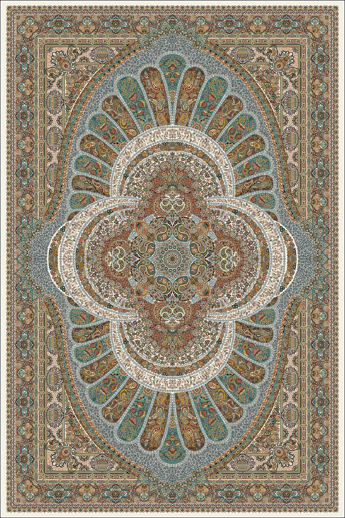 Qilim për korridor, shumëngjyrësh, Conceptum Hypnose CT-1278, 80x150cm