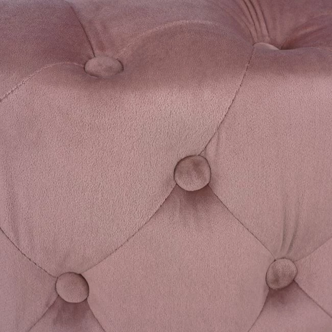 Karrige për bar Kassie, ngjyrë mollë e kalbur, lloj Chesterfield, 60x43cm