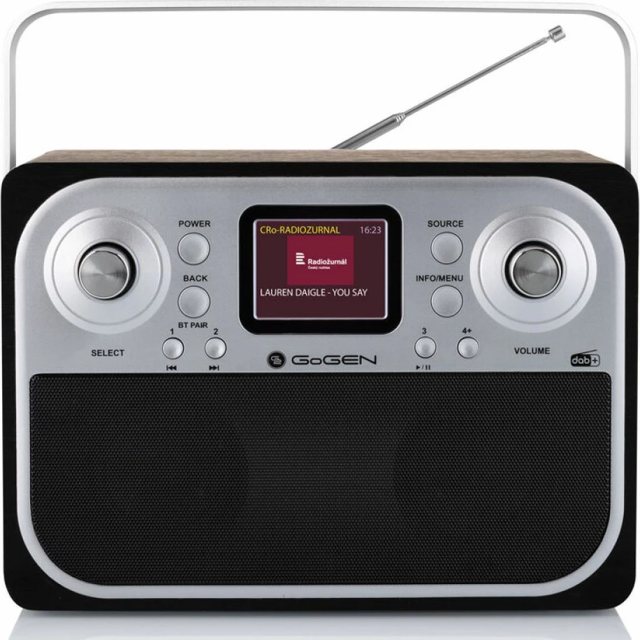 Radio Digjitale me FM/DAB+ dhe Bluetooth GOGEN GOGDAB700BTCB (Zezë)