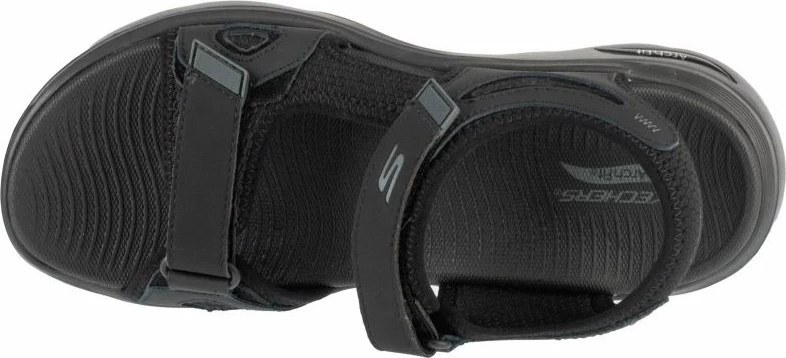 Sandale për meshkuj Skechers, të zeza