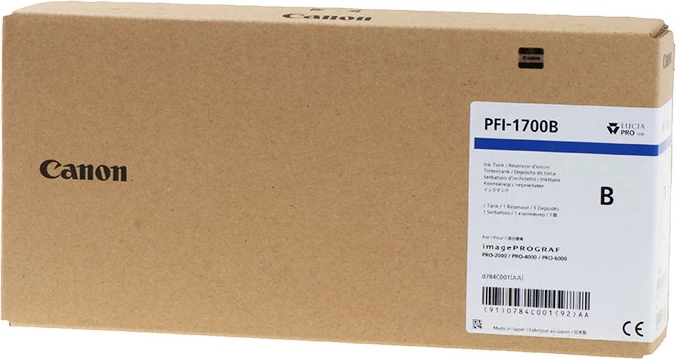 Bojë printeri, Canon, PFI-1700B 0784C001, 700 ml, XXL, blu