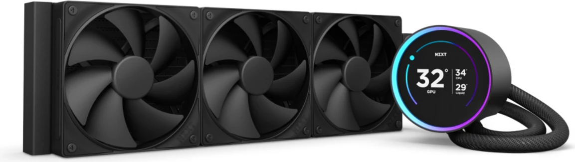 Ftohës me ujë NZXT Kraken Elite 360 RL-KN36E-B2 360mm, i zi