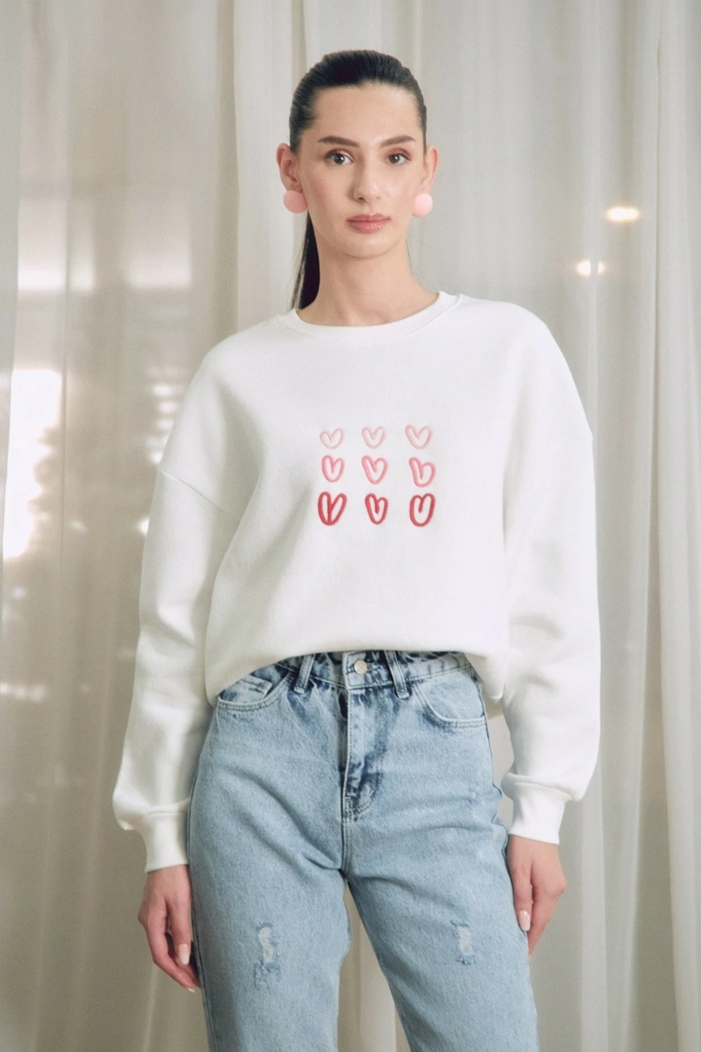 Duks për femra FullaModa, i bardhë