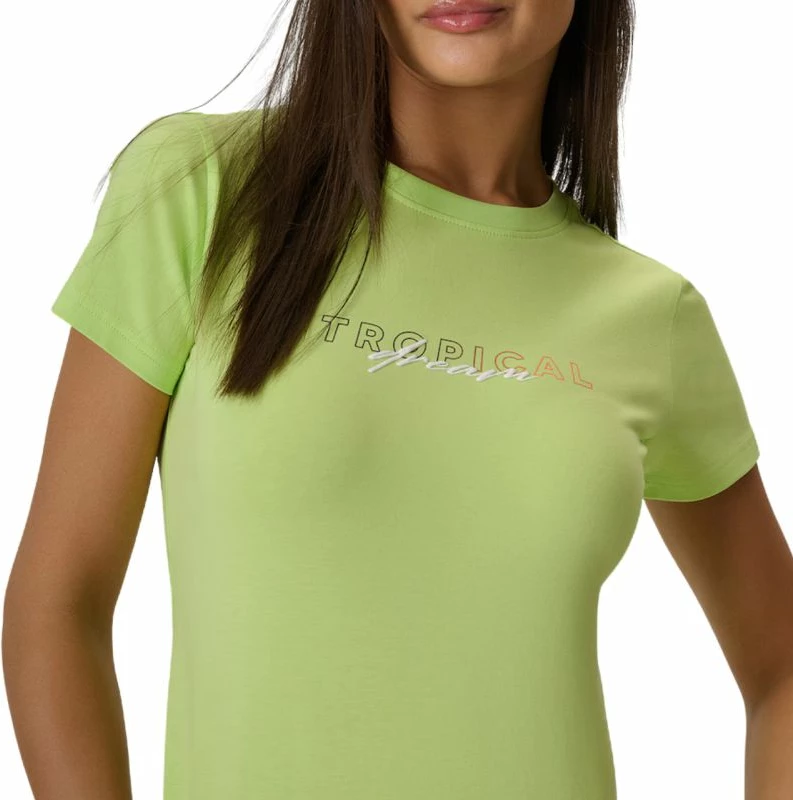 Maicë për femra 4F F2717 4FWSS26TTSHF2717, e verdhë e hapur [Madhësia: XXL]
