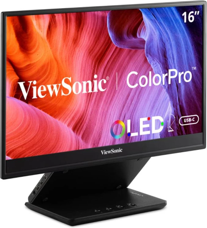 Monitor portativ, ViewSonic VP16-OLED, 16 inch OLED, USB-C, i zi
