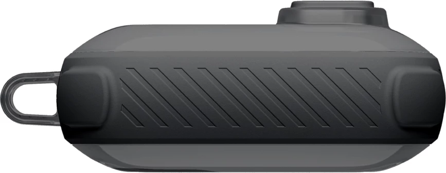 Mbështjellës për kufje, AmazingThing Titan Pro Mag Case Clear për AirPods Pro 3, PC+TPU, përputhshëm me karikim wireless, me karabiner, e zezë