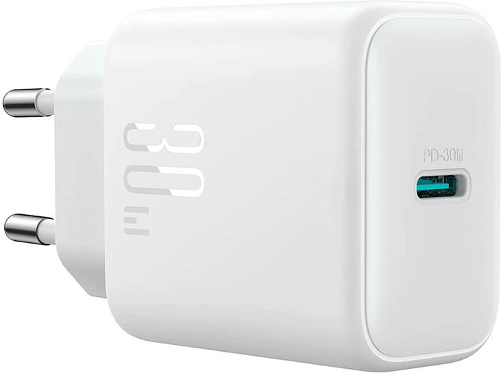 Karikues rrjeti Joyroom JR-TCF24, 30W, USB-C, Bardhë