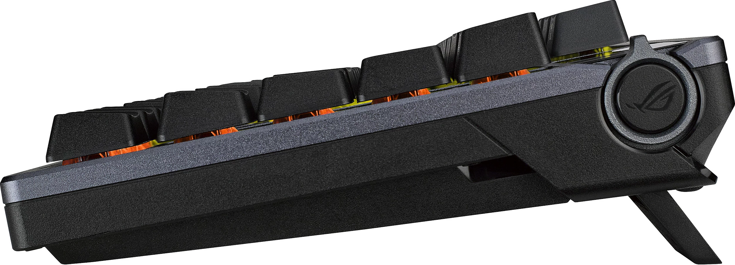 Tastierë gaming ASUS ROG Azoth, 75%, mekanike ROG NX Red, hotswap, USB/2.4GHz/Bluetooth, RGB, AZERTY FR, e zezë