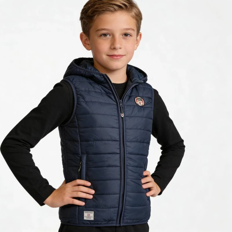 Jelek për fëmijë Geographical Norway, navy blue [Madhësia: 128]