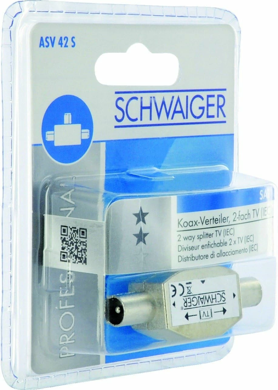 Ndarës televizori me dy drejtime për sistemet kabllore dhe antenash