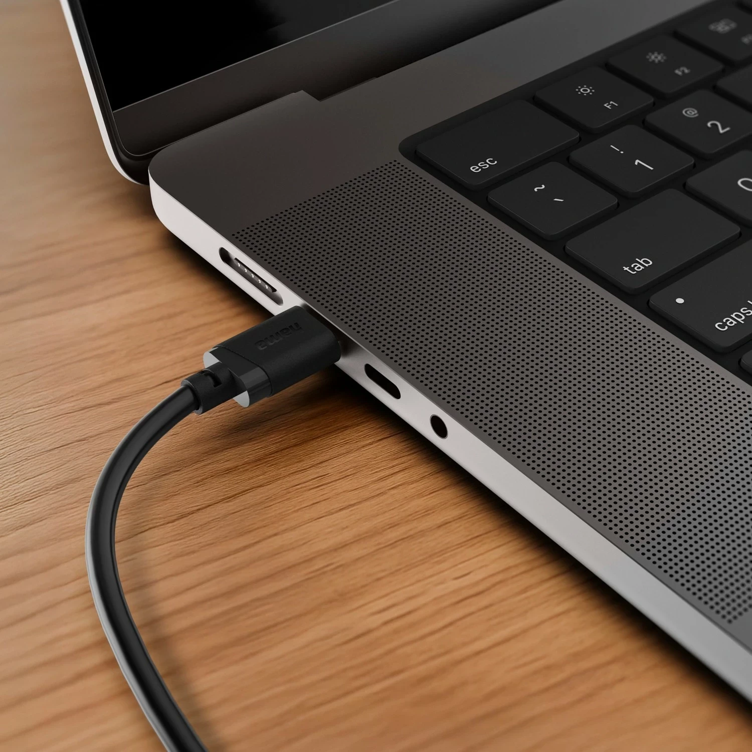 Kabllo karikimi Hama USB-A në micro USB, USB 2.0, 2 m, e zezë