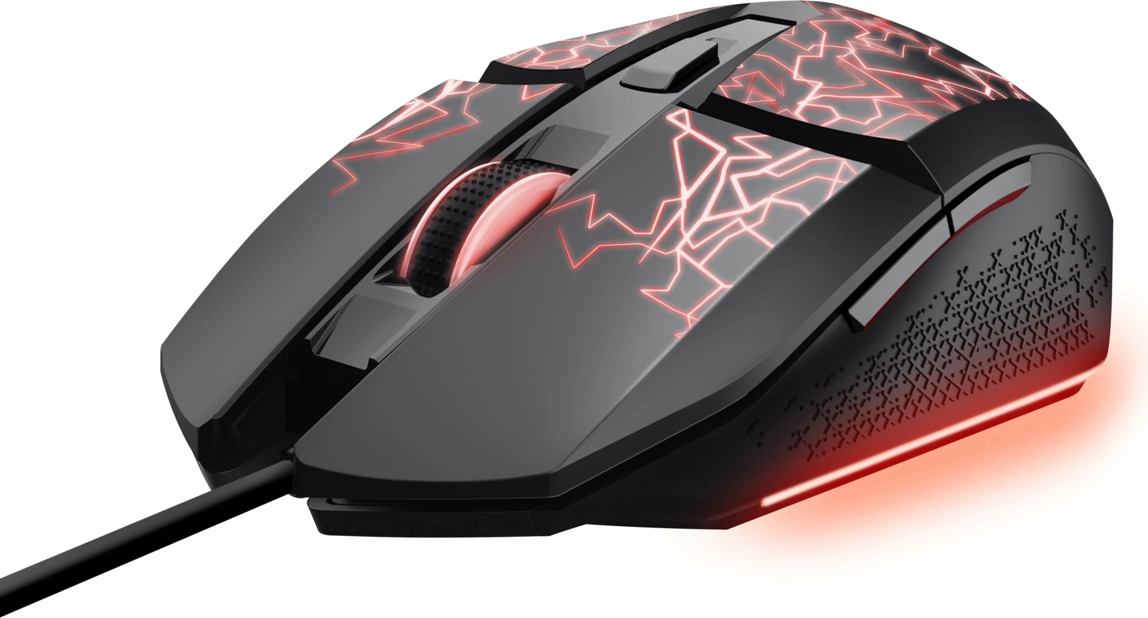 Maus gaming Trust GXT 113 Felox, për dorën e djathtë, USB-A, optik, 6400 DPI