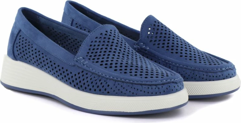 Këpucë platforme femra Sergio Leone MK097H, blu