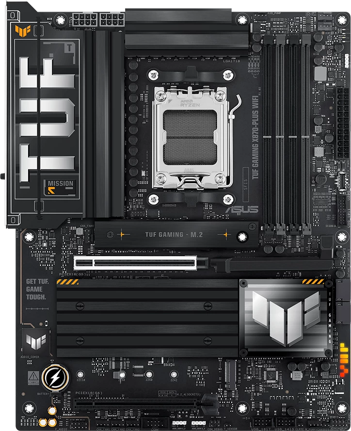Pllakë amë ASUS TUF Gaming X870-Plus WiFi, ATX, AM5, DDR5
