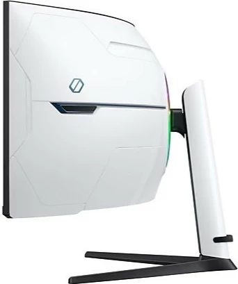 Monitor Samsung Odyssey Neo G9 G95NC, 57", VA i lakuar, Dual UHD, 1ms, 240Hz, HDR10+, bardhë-zi