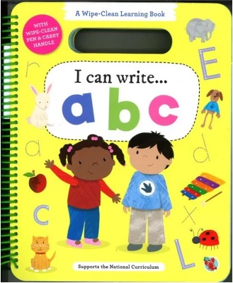 Wipe-Clean Learning - I Can Write ABC Book