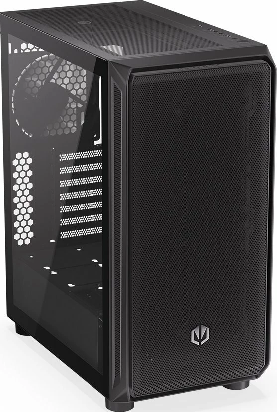 Kasë Endorfy Arx 500 Air (EY2A010), Midi Tower ATX, 5x 140mm PWM, xham i kalitur, e zezë