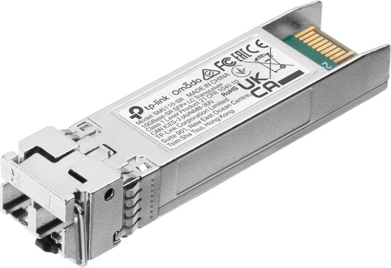SFP+ modul TP-Link Omada TL-SM5110-SR, 10GBase-SR, 850nm, LC, 300m, argjendtë