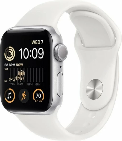 Apple Watch SE2 v3 GPS, 40mm, Silver Aluminum Case, S/M