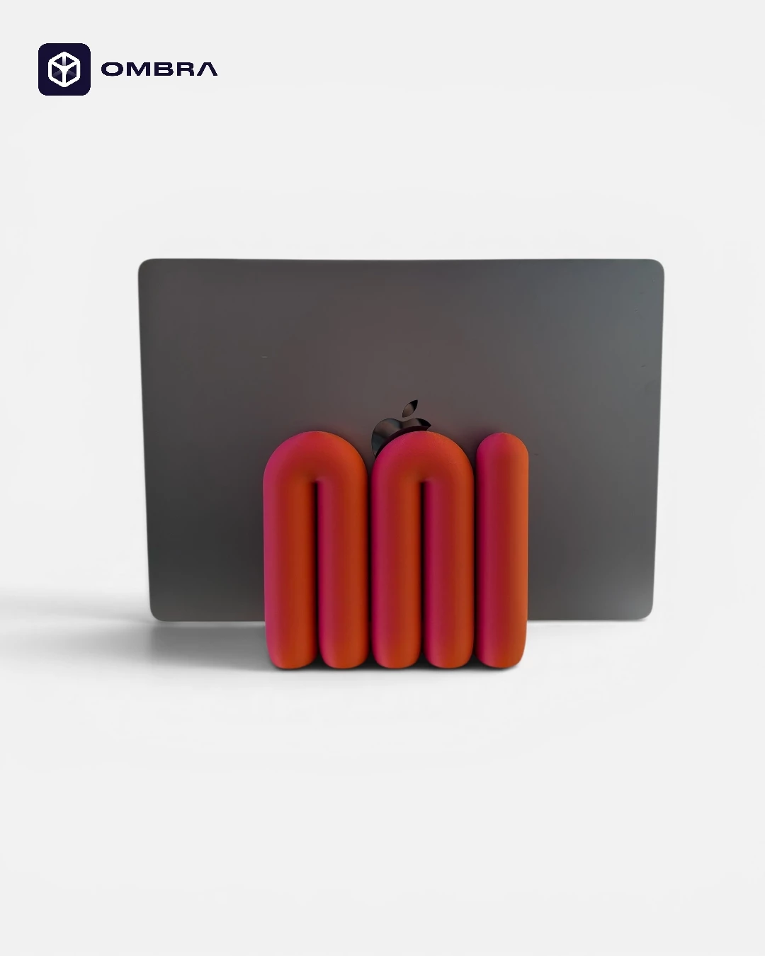 Mbajtëse vertikale për laptop, modeli TIK - e kuqe 