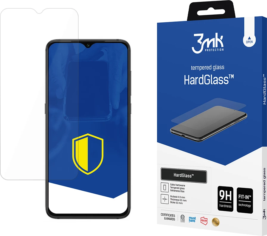 Xham mbrojtës 3mk HardGlass për Xiaomi Redmi 9C, 9H