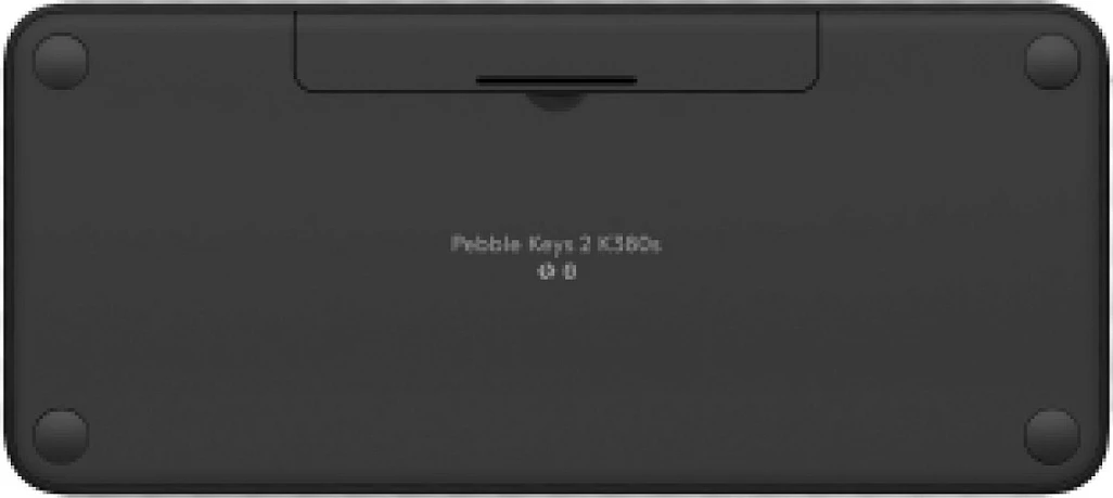 Tastierë Logitech Pebble Keys 2 K380s, mini, wireless, RF + Bluetooth, QWERTZ, grafit