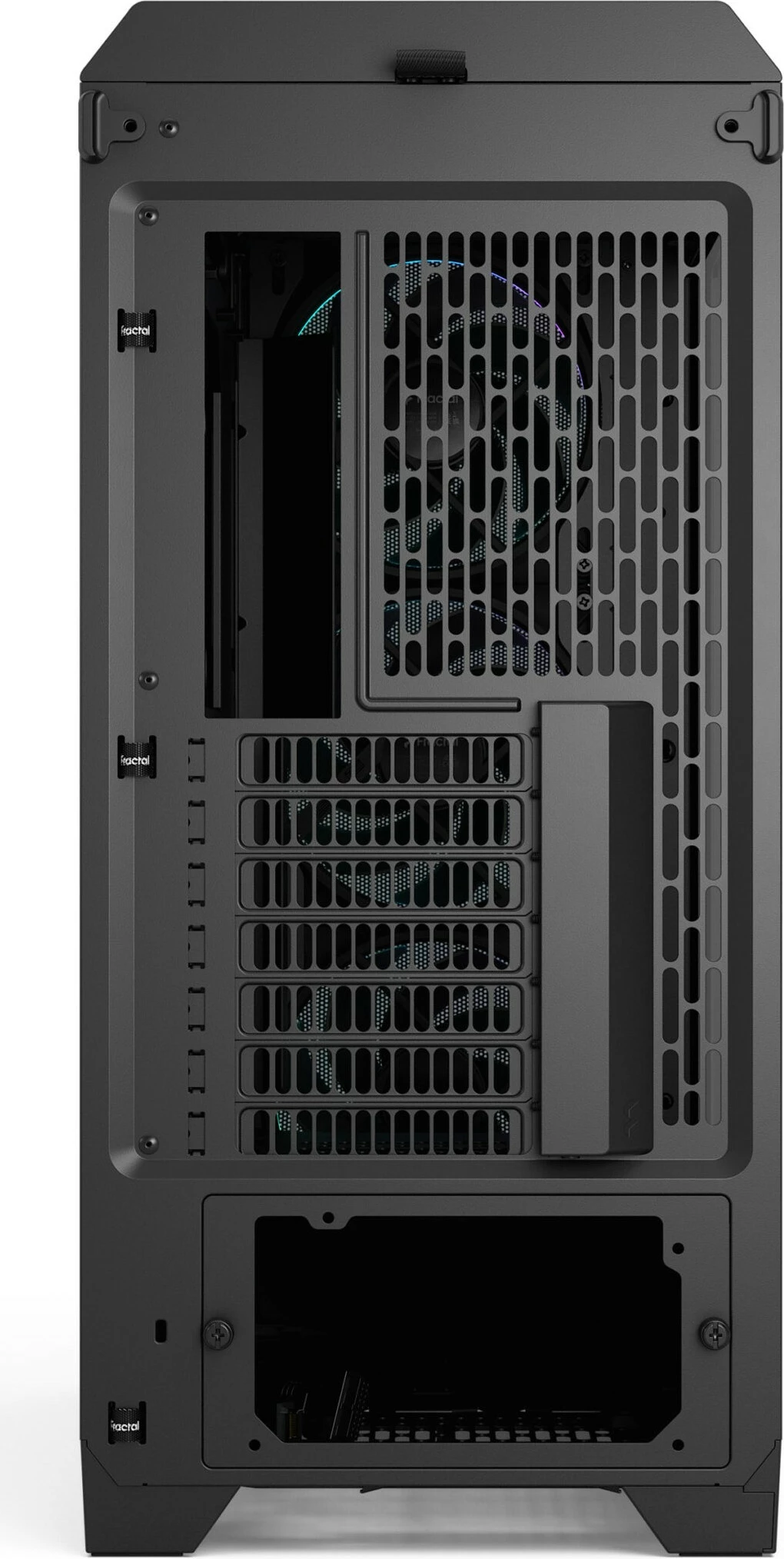 Kasë Fractal Design Meshify 3, RGB, Tempered Glass, e zezë