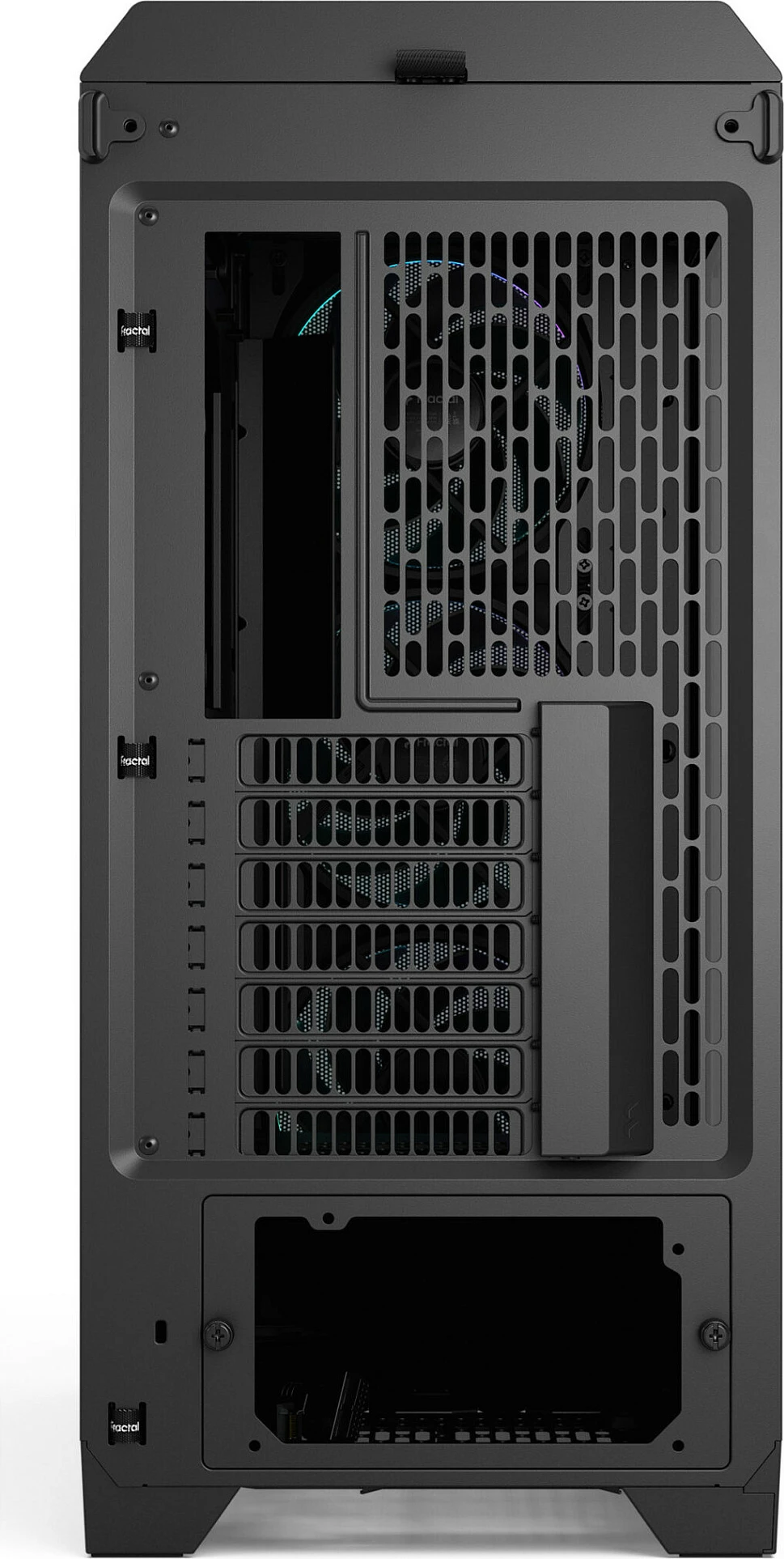 Kasë Fractal Design Meshify 3, RGB, Tempered Glass, e zezë