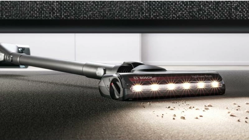 Fshesë me korrent pa kabllo, Bosch, Unlimited Gen 2 Series 8 BBS8214, me aksesorë, e zezë/e bardhë