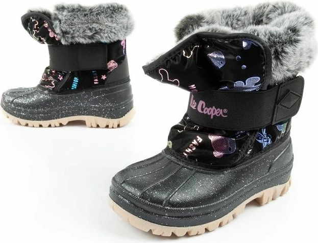 Çizme dimri Lee Cooper për fëmijë, të zeza
