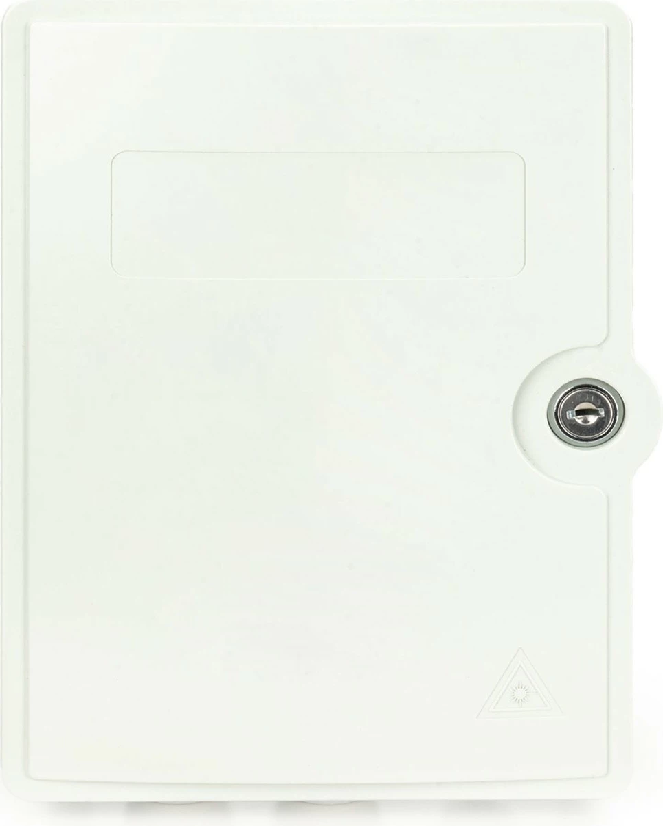 Kutia shpërndarëse fibër optike Digitus FTTH/FTTB, 12 fibra, LC/APC, e bardhë