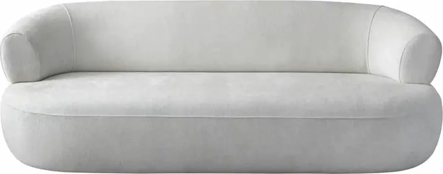 Divan treshe Atelier del Sofa, Roma, ngjyrë e bardhë
