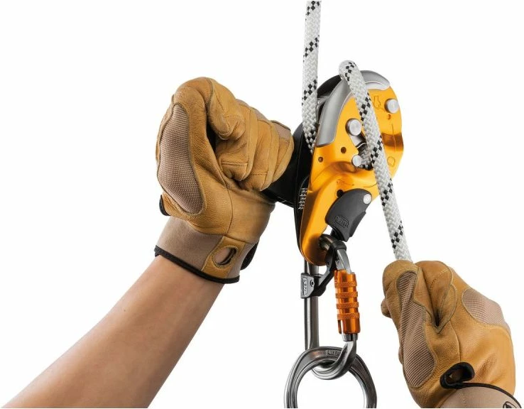 Zbritëse Petzl I'D S D020AA00, e verdhë