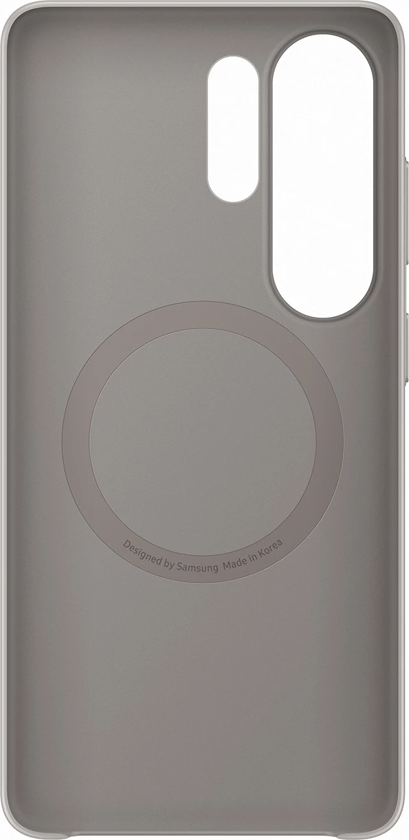 Mbështjellës Samsung Slim Magnet për Galaxy S26 Ultra, kompatibil me MagSafe, gri, me kuti