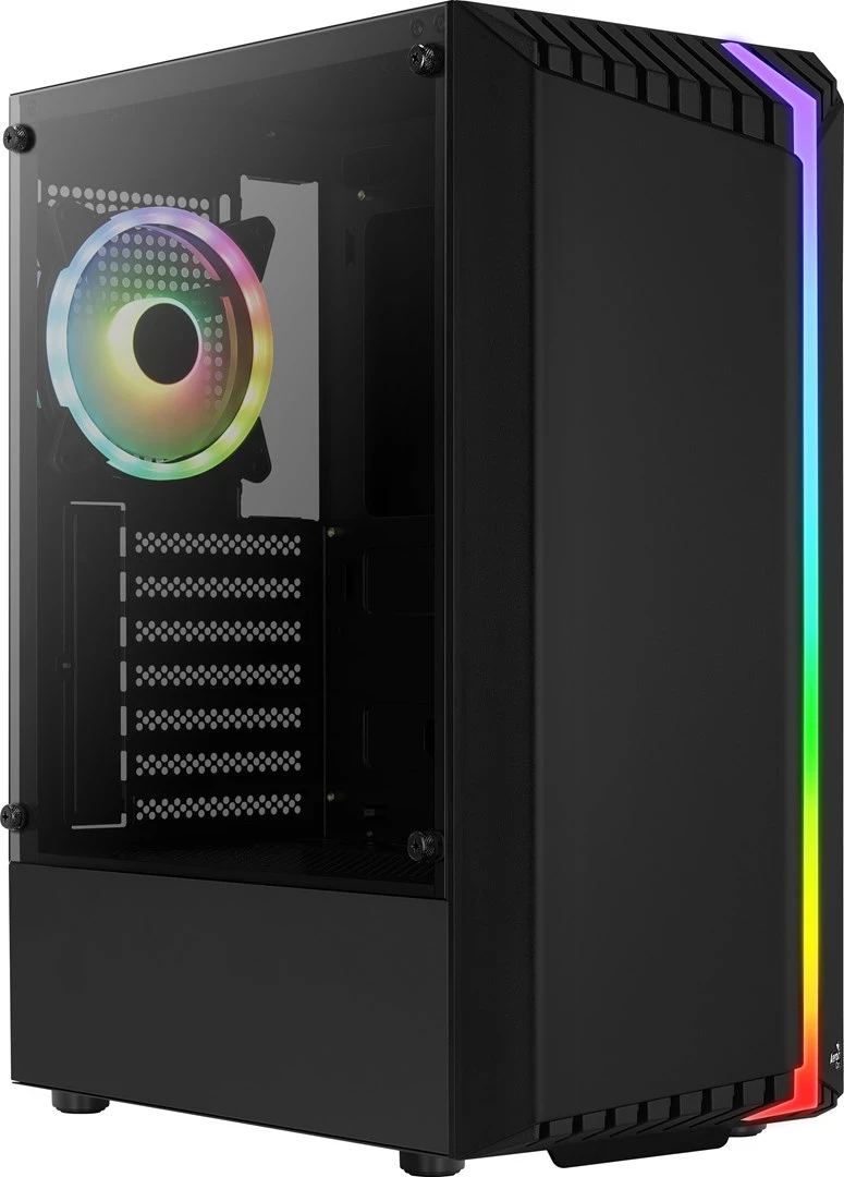 Kasë Aerocool Bionic, e zezë